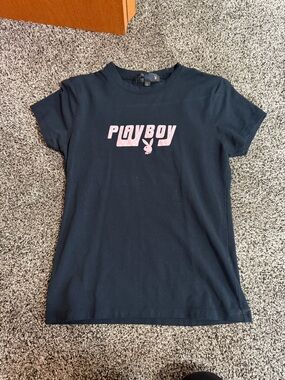 PLAYBOY Black Tee